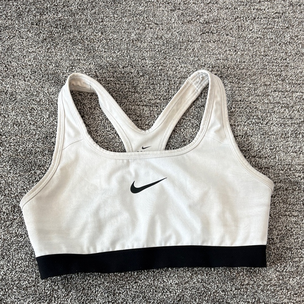 Nike Women's White Sports Bra